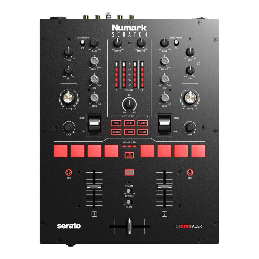 【専用ぐりんめんさん】Numark Scratch DJミキサー Numark Scratch / Serato DJ Pro 対応 2チャンネル スクラッチ