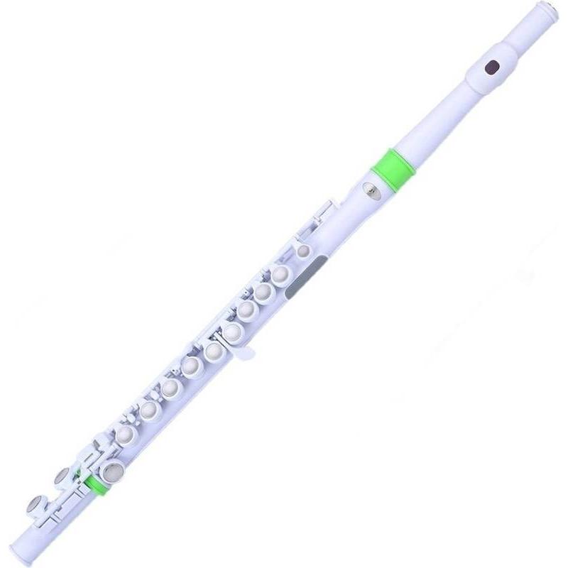 Nuvo N210sfgn Student Flute ホワイト グリーン 簡単に演奏できるプラスチック製フルート さくら山楽器 通販 Paypayモール