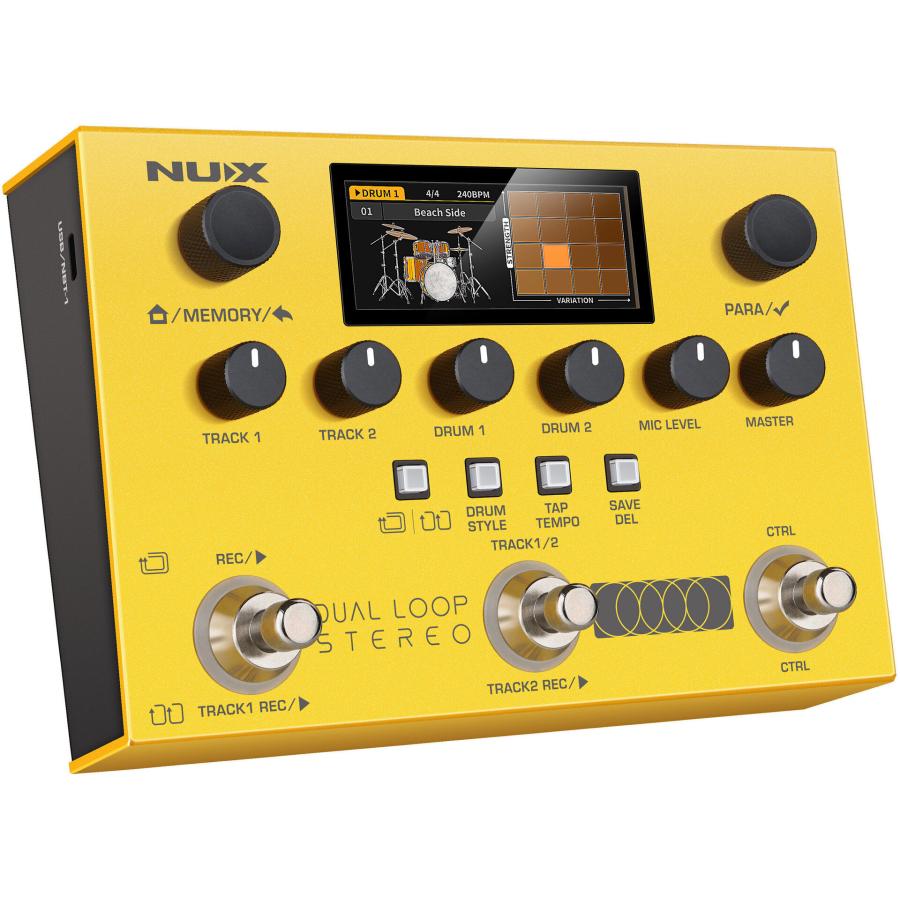 NUX Dual Loop Stereo デュアルトラック・ループペダル ルーパー_2