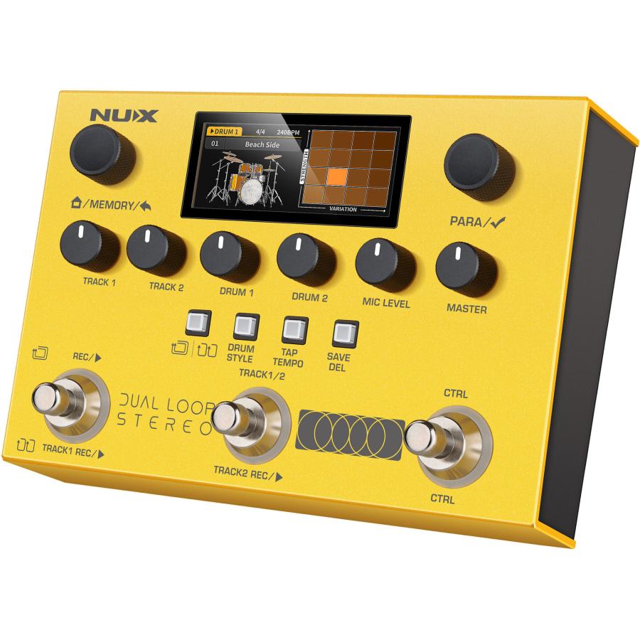 NUX Dual Loop Stereo デュアルトラック・ループペダル ルーパー_3