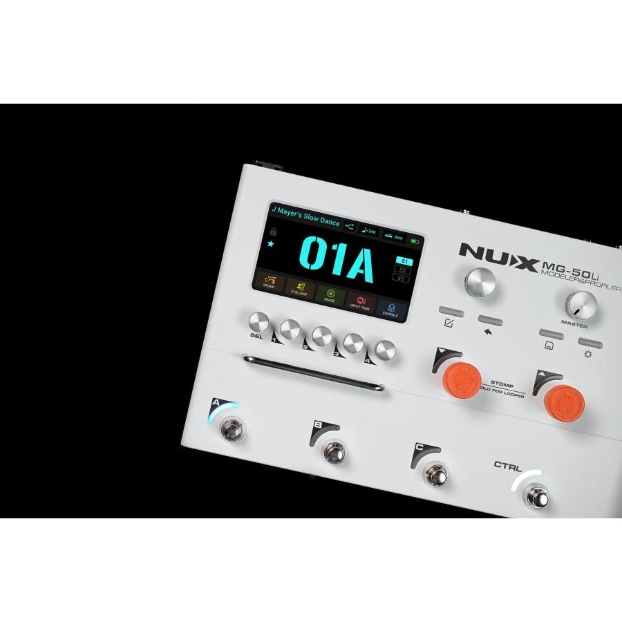 NUX MG-50Li Cloud White ニューエックス ギター/ベース用 マルチ
