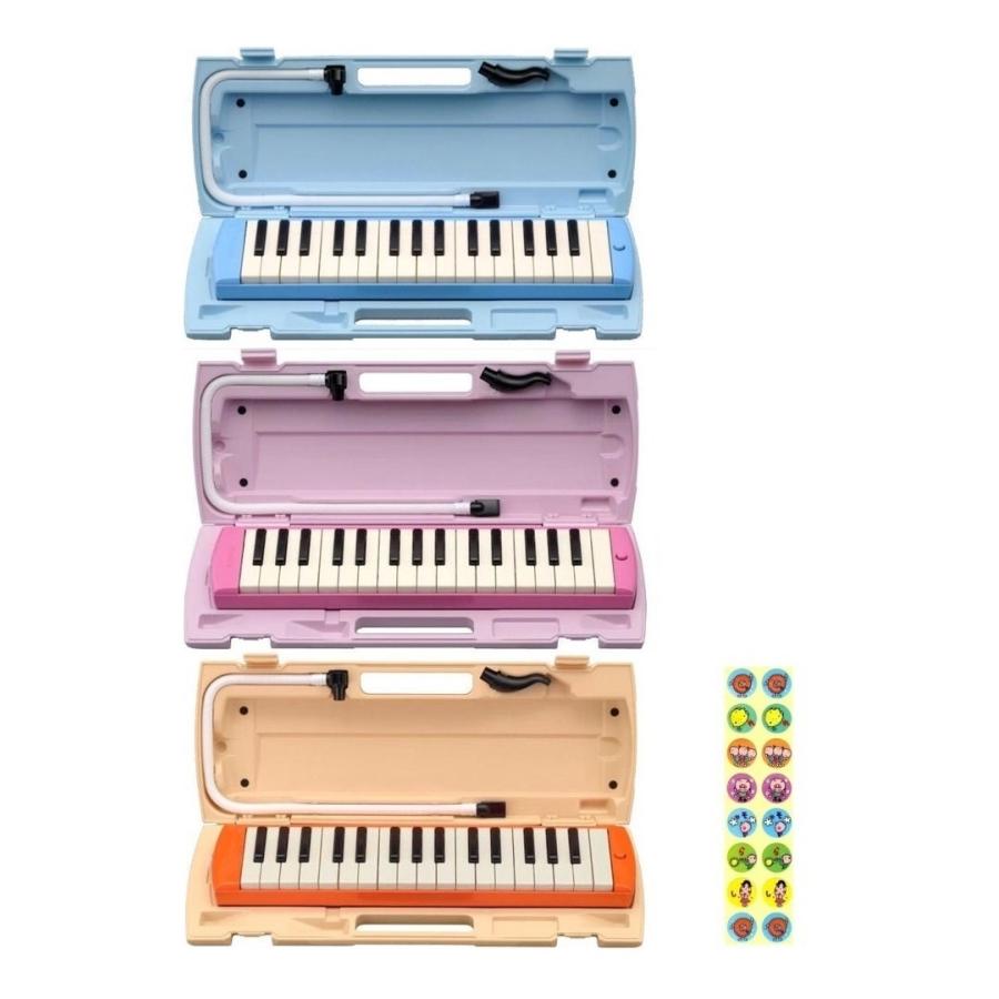 YAMAHA 鍵盤ハーモニカピンク、 水色2台 YAMAHA（ヤマハ） [ブルー/ピンク組合せ自由2台/ドレミシール付]YAMAHA