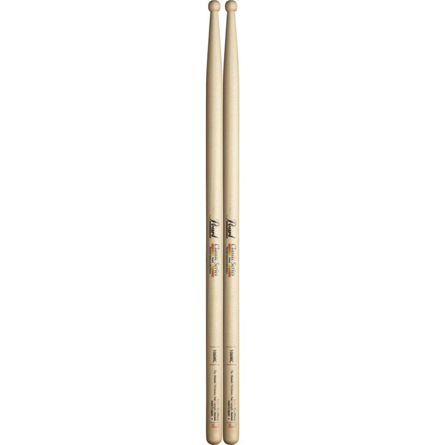 [ドラムスティック×6ペア]Pearl 106MC メイプル ドラムスティック クリアラッカーフィニッシュ [15x405]_1