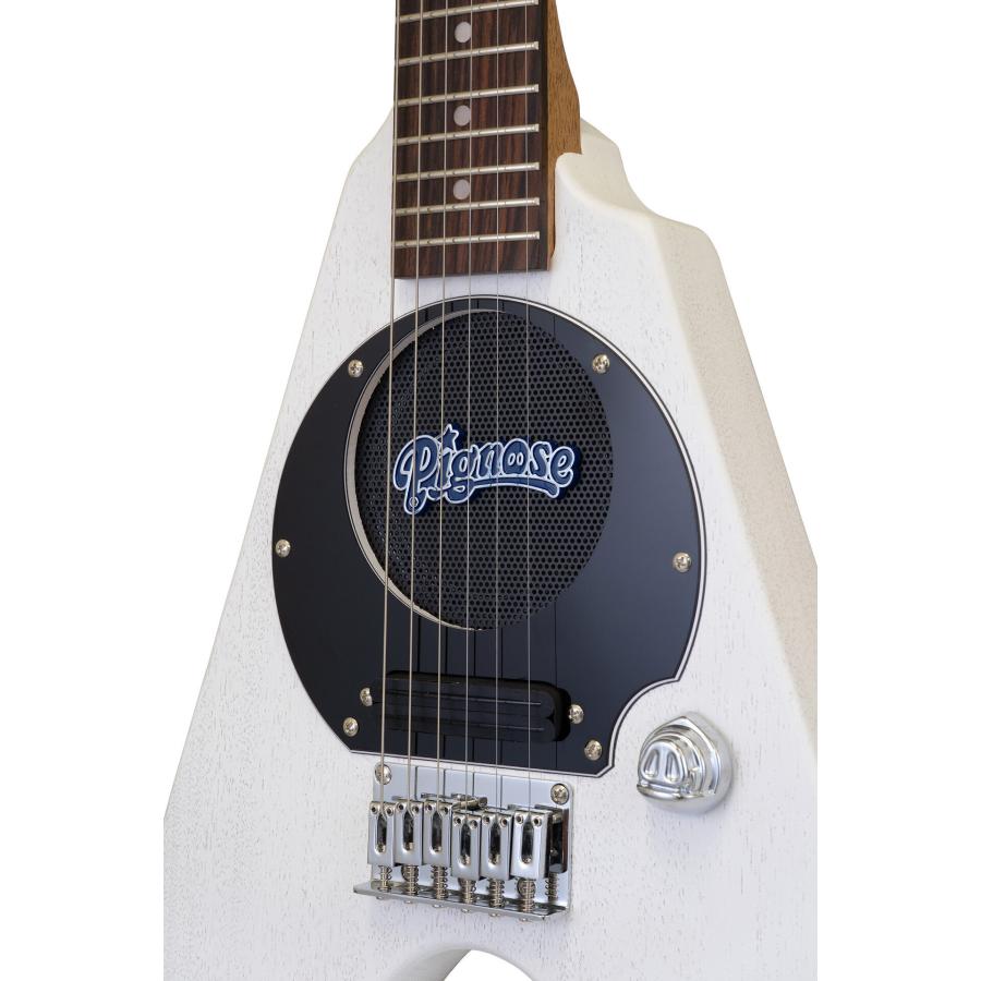 Pignose PGG-200V STWH (Stained White) スピーカー内蔵 エレキギター/ヘッドホン付_4