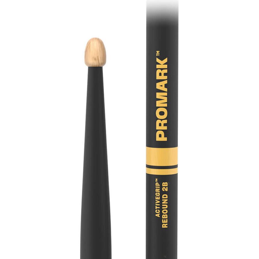 ProMark R2BAG/6ペア Rebound ActiveGrip ヒッコリー ドラムスティック : さくら山楽器 - 通販 ...