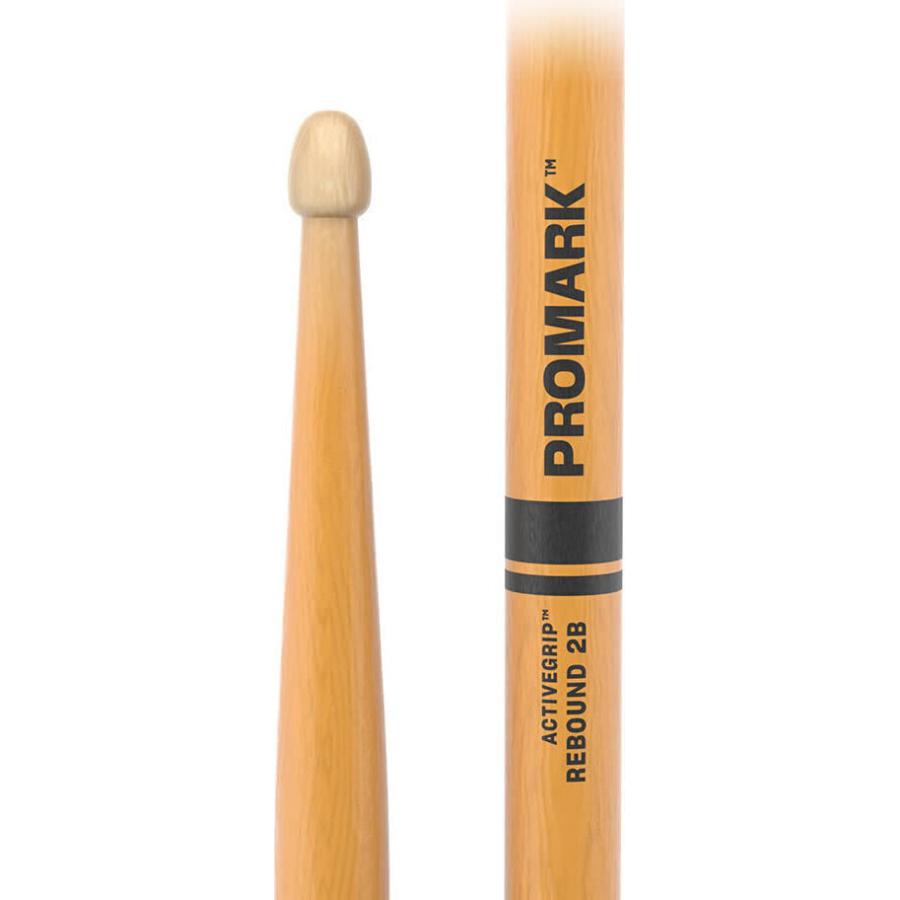 ProMark R2BAGC/6ペア Rebound ActiveGripClear ヒッコリー ドラムスティックの画像