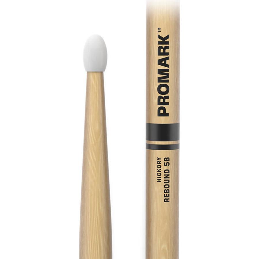 ProMark RBH595N/6ペア Rebound ラッカーフィニッシュ ヒッコリー ドラムスティックの画像