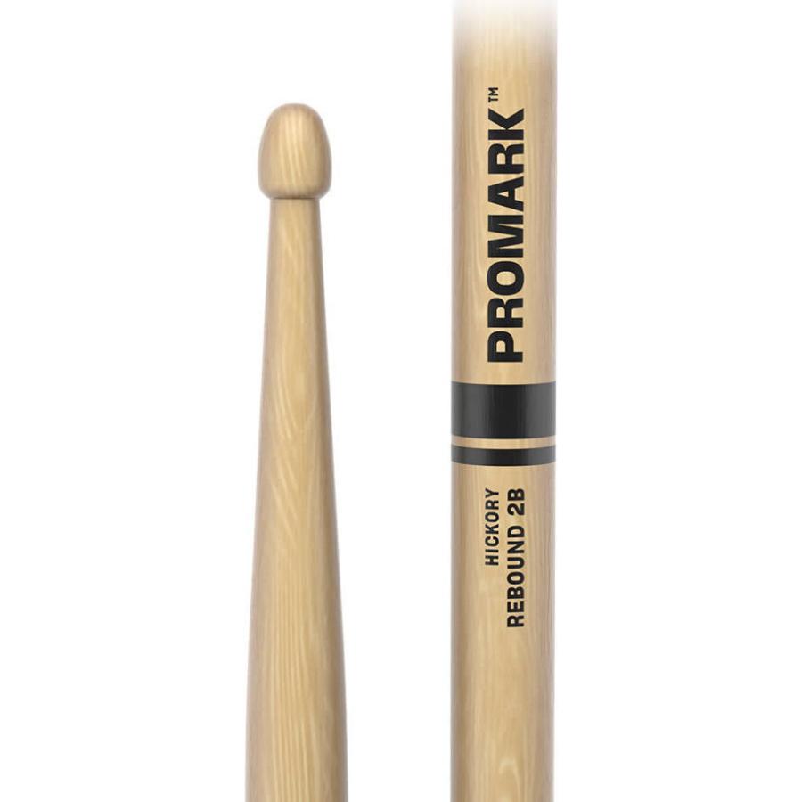 ProMark RBH625AW/6ペア Rebound ラッカーフィニッシュ ヒッコリー ドラムスティックの画像