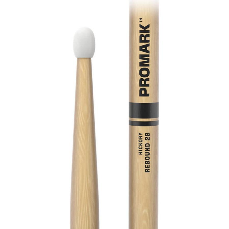 ProMark RBH625N/6ペア Rebound ラッカーフィニッシュ ヒッコリー ドラムスティックの画像