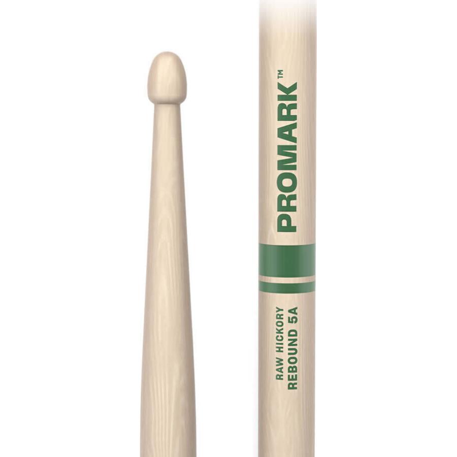 ProMark RBHR565AW/6ペア Rebound Raw (ナチュラル) ヒッコリー ドラムスティックの画像