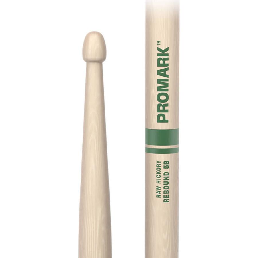 ProMark RBHR595AW/6ペア Rebound Raw (ナチュラル) ヒッコリー ドラムスティックの画像