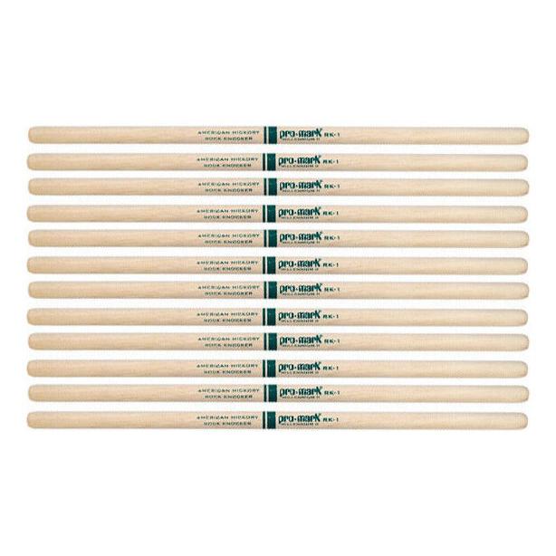 Promark Txrk1w 6ペア Rock Knocker ヒッコリー ドラムスティック さくら山楽器 通販 Paypayモール