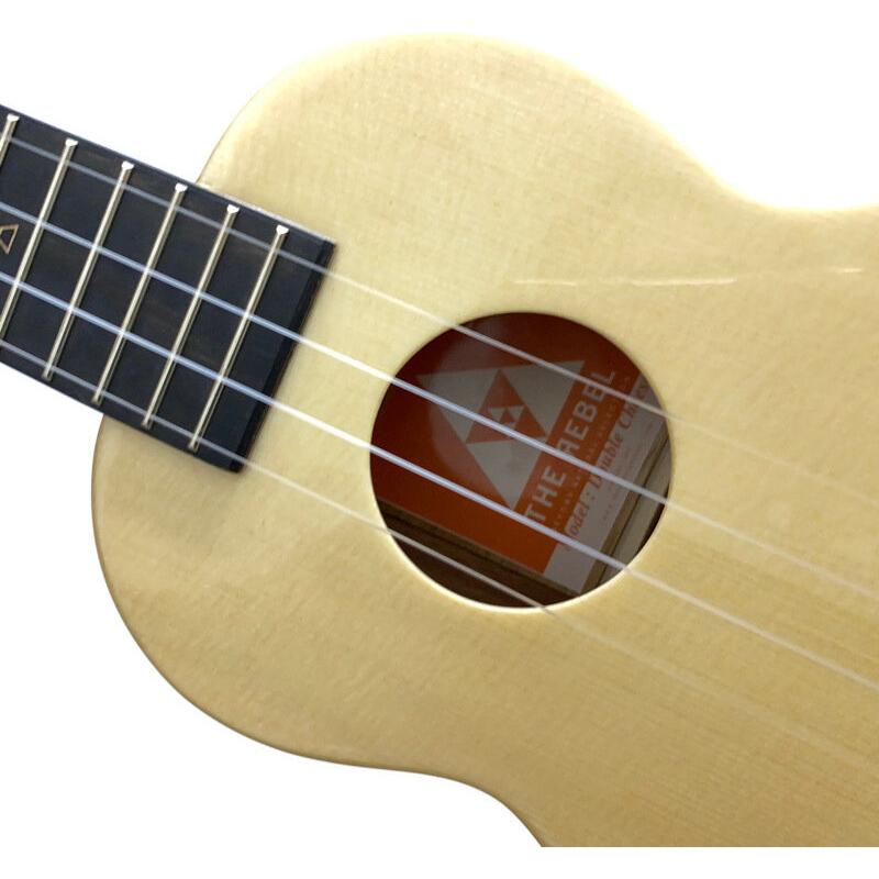 【24時間以内発送】 THE REBEL UKULELE Double Cheese Soprano ソプラノ ウクレレ 【QGW1199112065】(41818円)