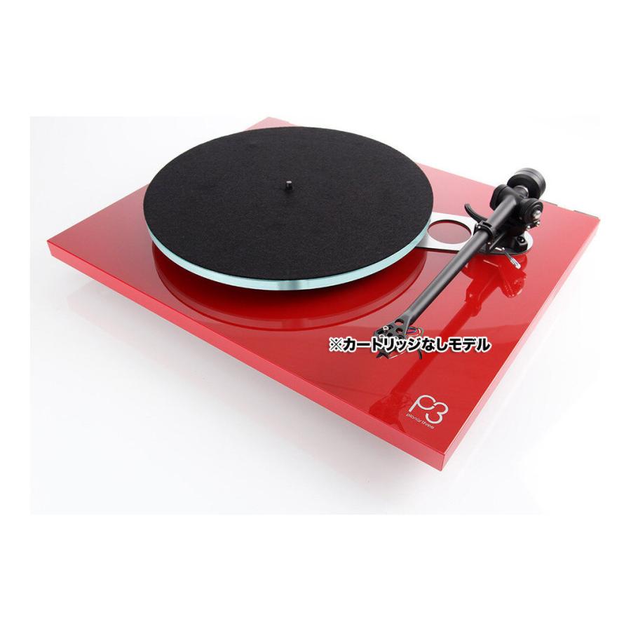 rega Planar 3 mk2 Red 60HZ ターンテーブル レコードプレーヤー カートリッジ無しモデル