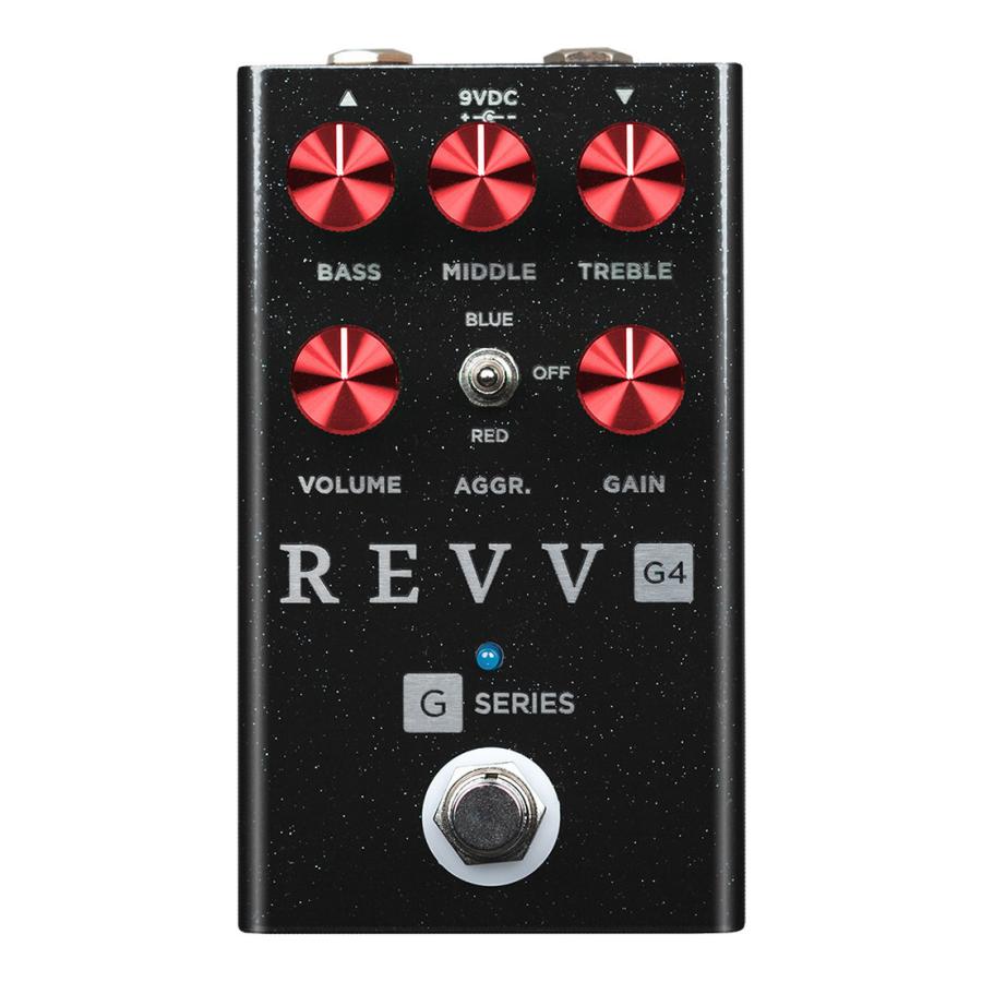 ギター REVV G4 REVV G4 Black Sparkle ディストーション : さくら山楽器 - 通販
