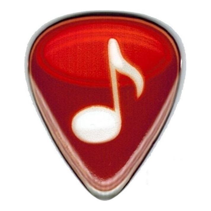 フレデリック　ピック Rick Rock ZBS-003 Red Note エポキシ樹脂製 ギター ピック 2.3mm