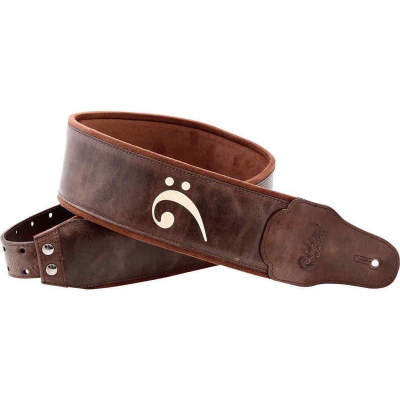 RightOn! STRAPS FAKEY Brown ギター・ベース用ストラップ