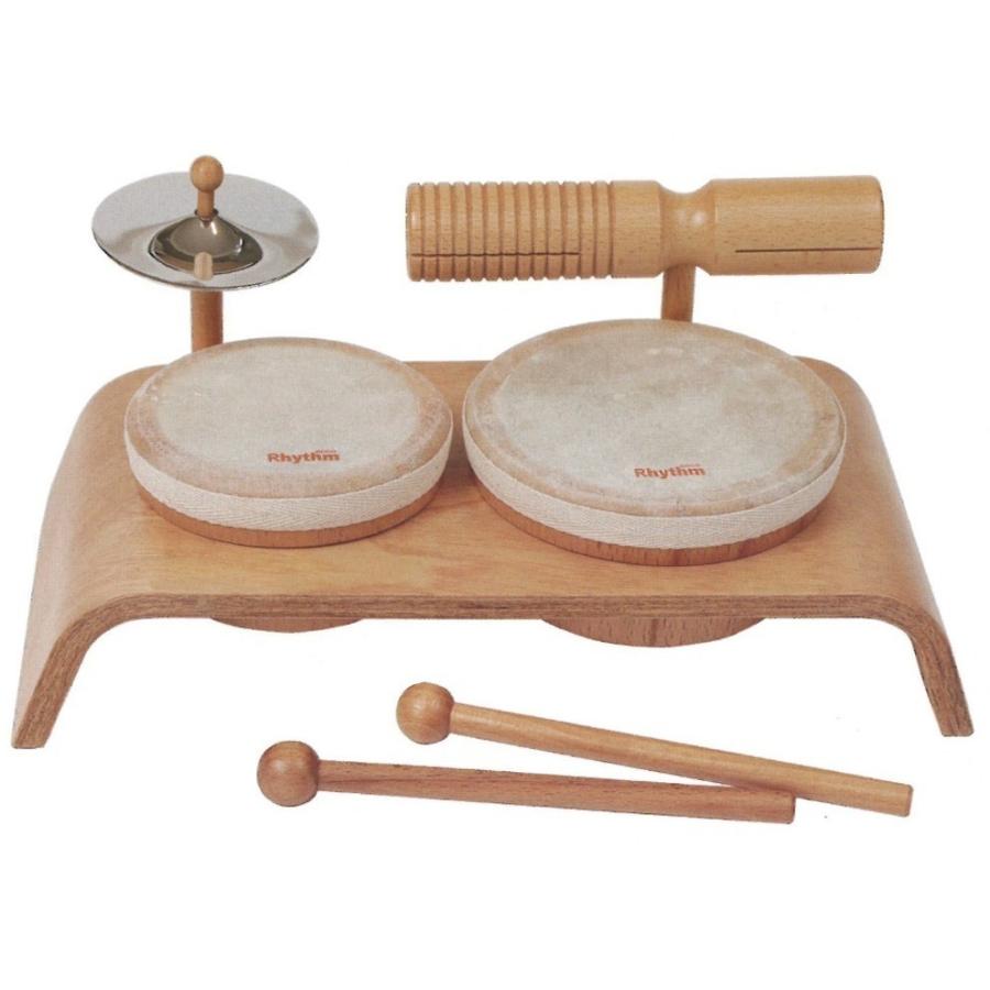 Rhythm Poco RP-1000/DS ミニミニ ドラムセット 子供用 知育玩具 知育
