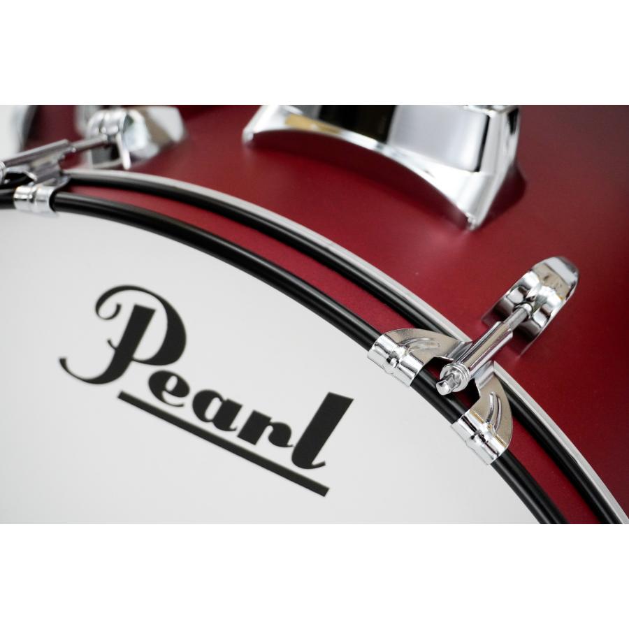 Pearl RS525SCWN/CN #747 マット レッド ROADSHOWシリーズ ドラムセット/限定カラー_3