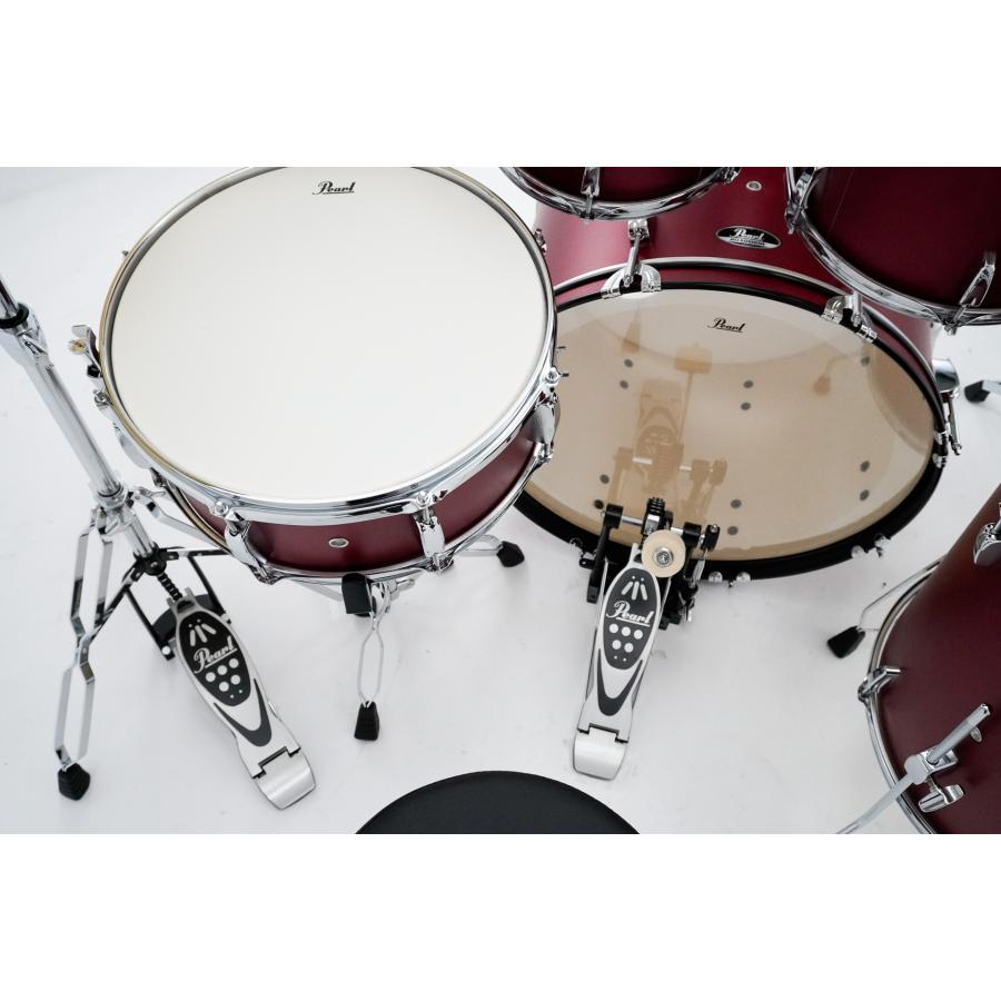 Pearl RS525SCWN/CN #747 マット レッド ROADSHOWシリーズ ドラムセット/限定カラー_7