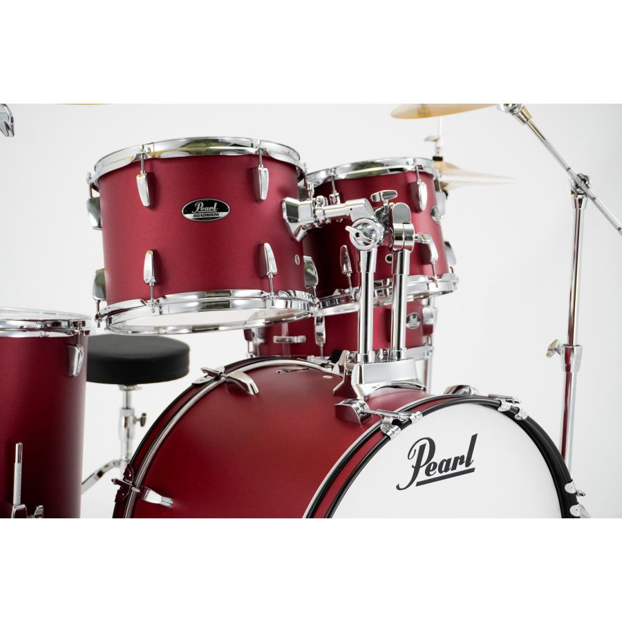 Pearl RS525SCWN/CN #747 マット レッド ROADSHOWシリーズ ドラムセット/限定カラー_9