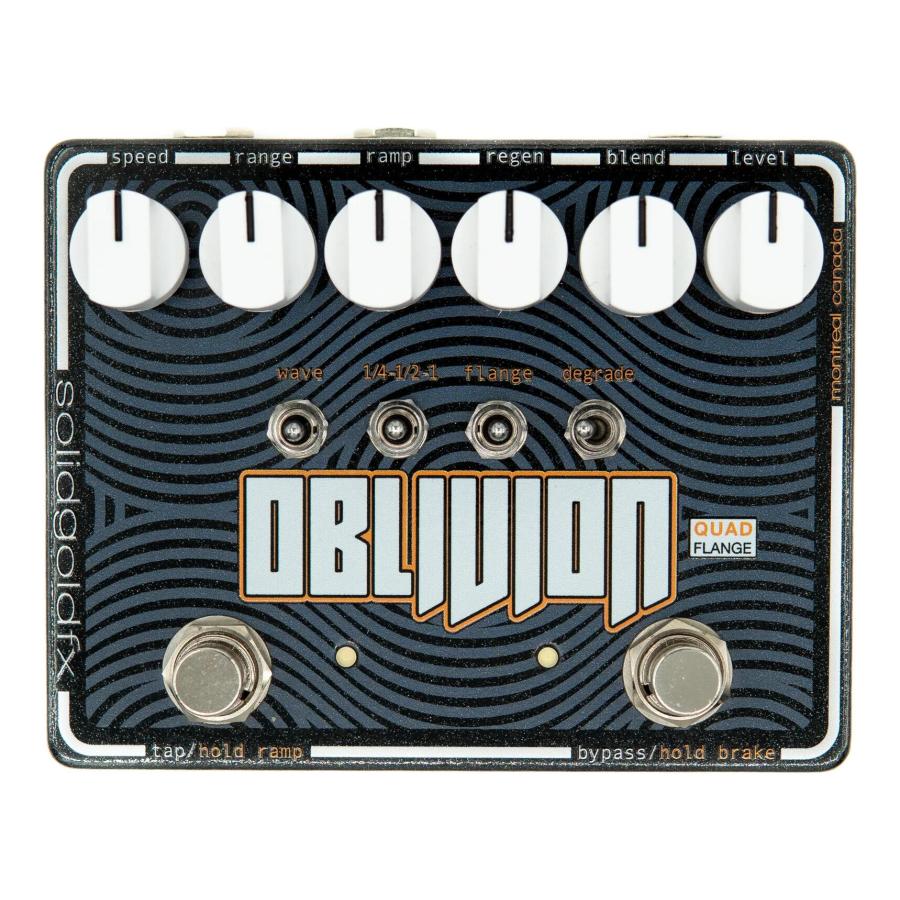 大幅値下げ　SolidGoldFX OBLIVION クアッドフランジャー SolidGoldFX OBLIVION Quad Flanger フランジャー : さくら山楽器