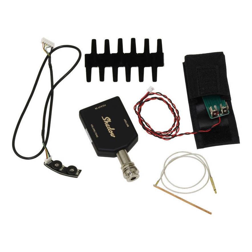 新品未使用 Shadow SH M-SONIC NFX VTエンドピンプリアンプ Shadow SH M-Sonic A NFX VT / NanoFlexピックアップ採用 エンドピン