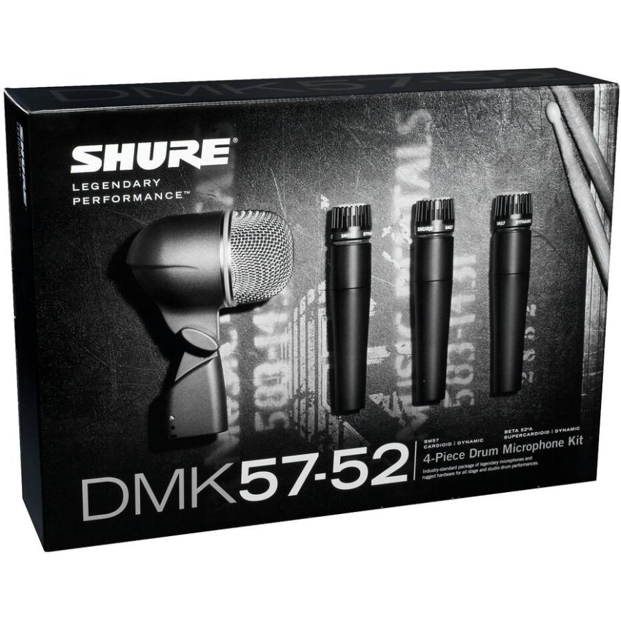 SHURE DMK57-52J ドラム用 マイクロホンキット ドラム マイキング用 マイク セット｜aion｜04