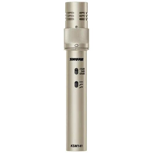 SHURE KSM141/SL STEREO-X ステレオペアモデル デュアルパターン 楽器用 マイクロホン KSM141/SL STEREO_1
