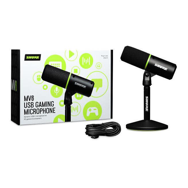 SHURE MV6-J / USB ゲーミングマイクロホン : さくら山楽器 - 通販
