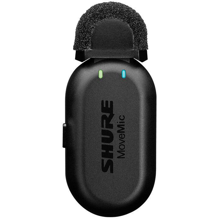 SHURE MOVEMIC ONEワイヤレスマイクロホン MV-ONE-J-Z6 Shure MoveMic One ワイヤレスピンマイク MV-ONE-J-Z6