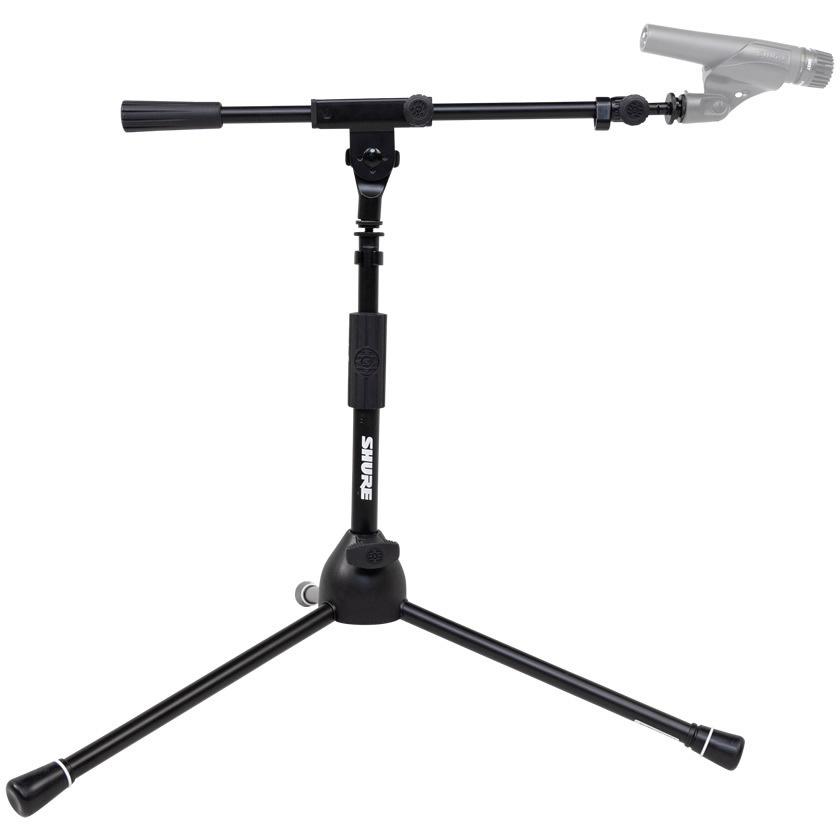 ① SHURE FRAMEWORKSマイクスタンド ショートブームタイプ 三脚 卓上