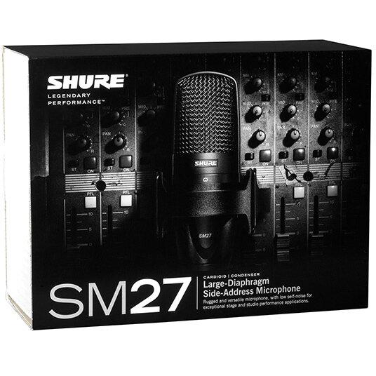 SHURE（シュア） SHURE SM27-SC-X ショックマウント付 コンデンサー