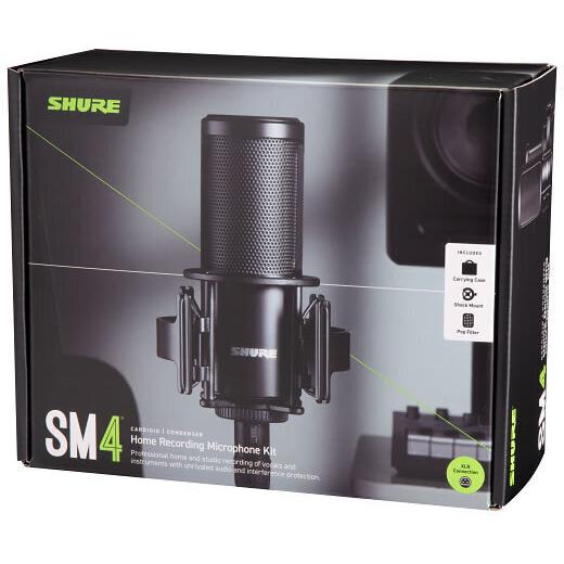 SHURE SM4-K-KIT-J ホームレコーディング用 マイクロホンキット
