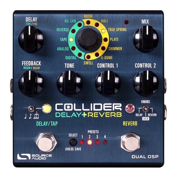 [ご予約商品:5月入荷予定]SOURCE AUDIO SA263 COLLIDER Delay + Reverb ディレイ+リバーブ | 