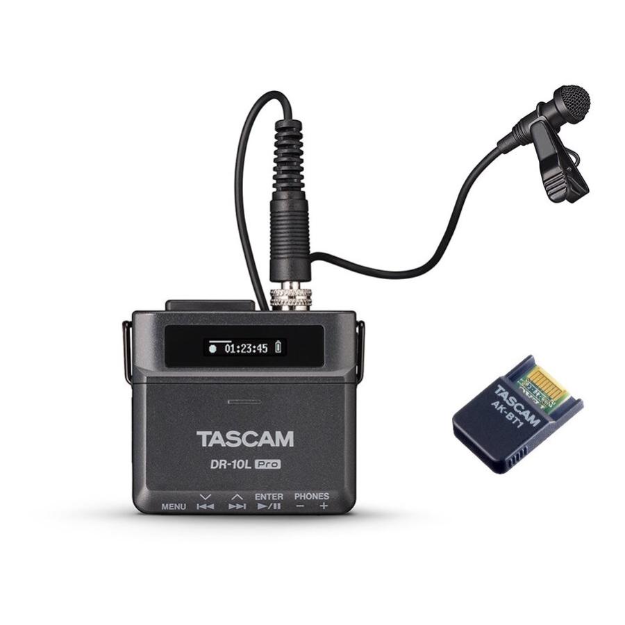 TASCAM DR-10L Pro + AK-BT1 32ビットフロート録音対応 ピンマイク