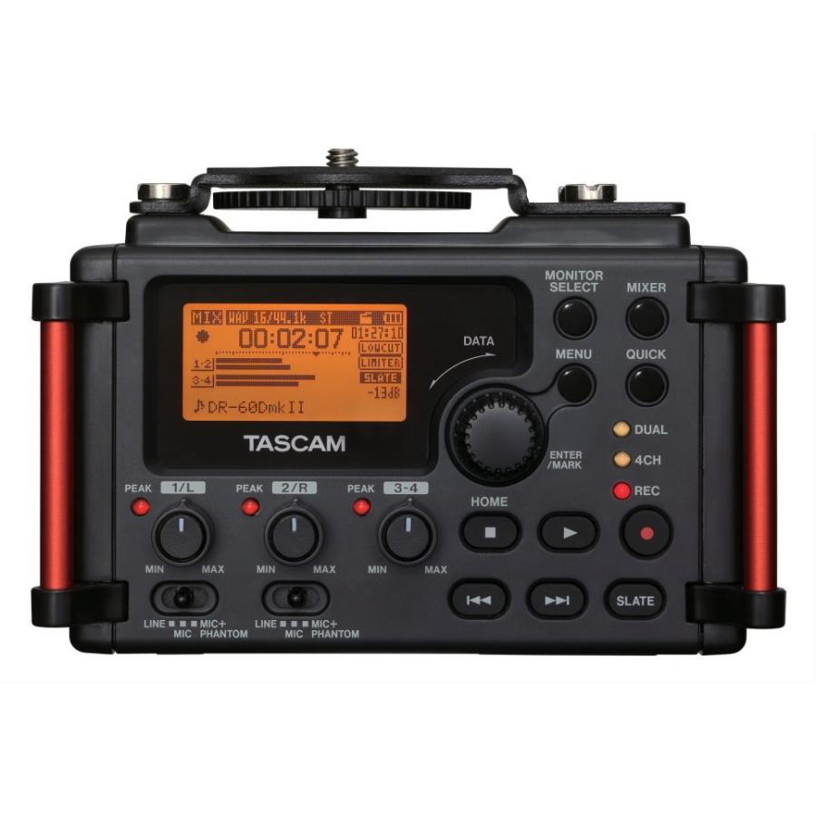 TASCAM DR-60DMKII カメラ用リニアPCMレコーダー/ミキサー : さくら山