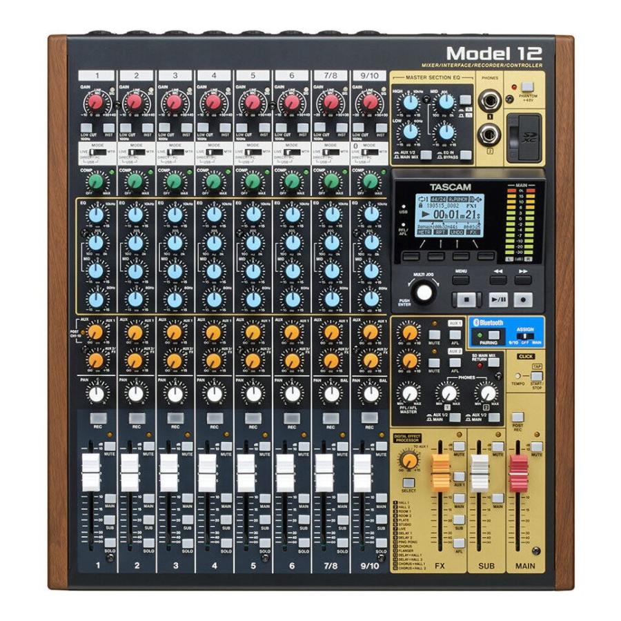 「最終値下げ」TASCAM Model 12 MTR ミキサー TASCAM Model 12 オールインワン・プロダクション・ミキサー