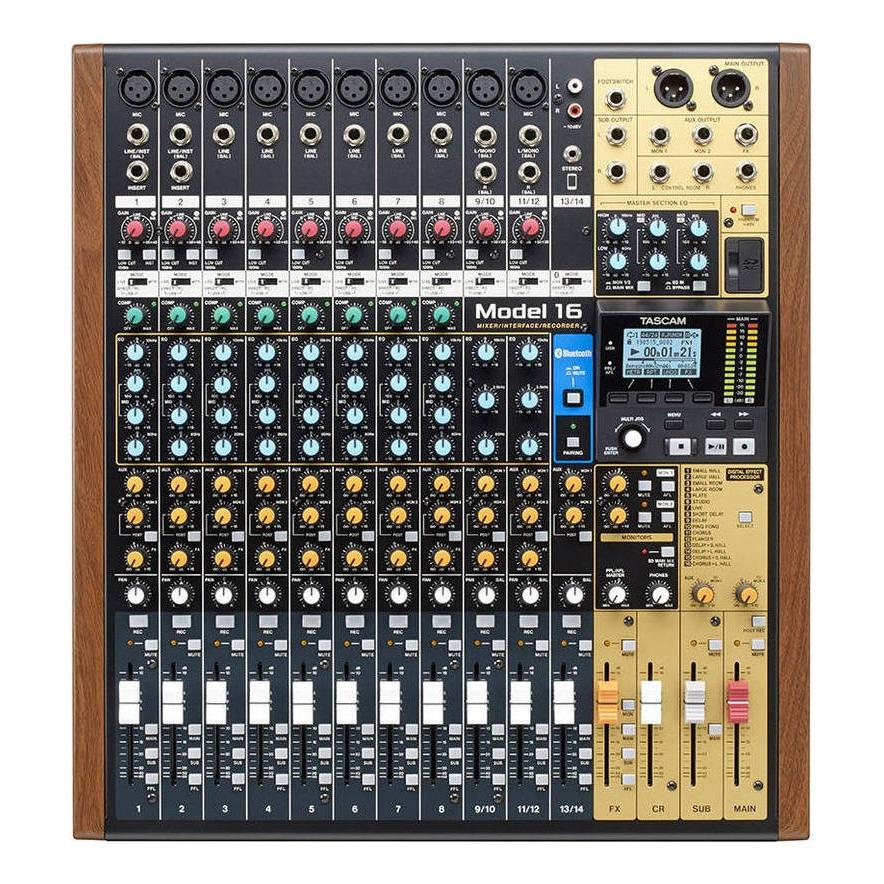 TASCAM Model 16 16トラックレコーディング・ミキサー : さくら山楽器