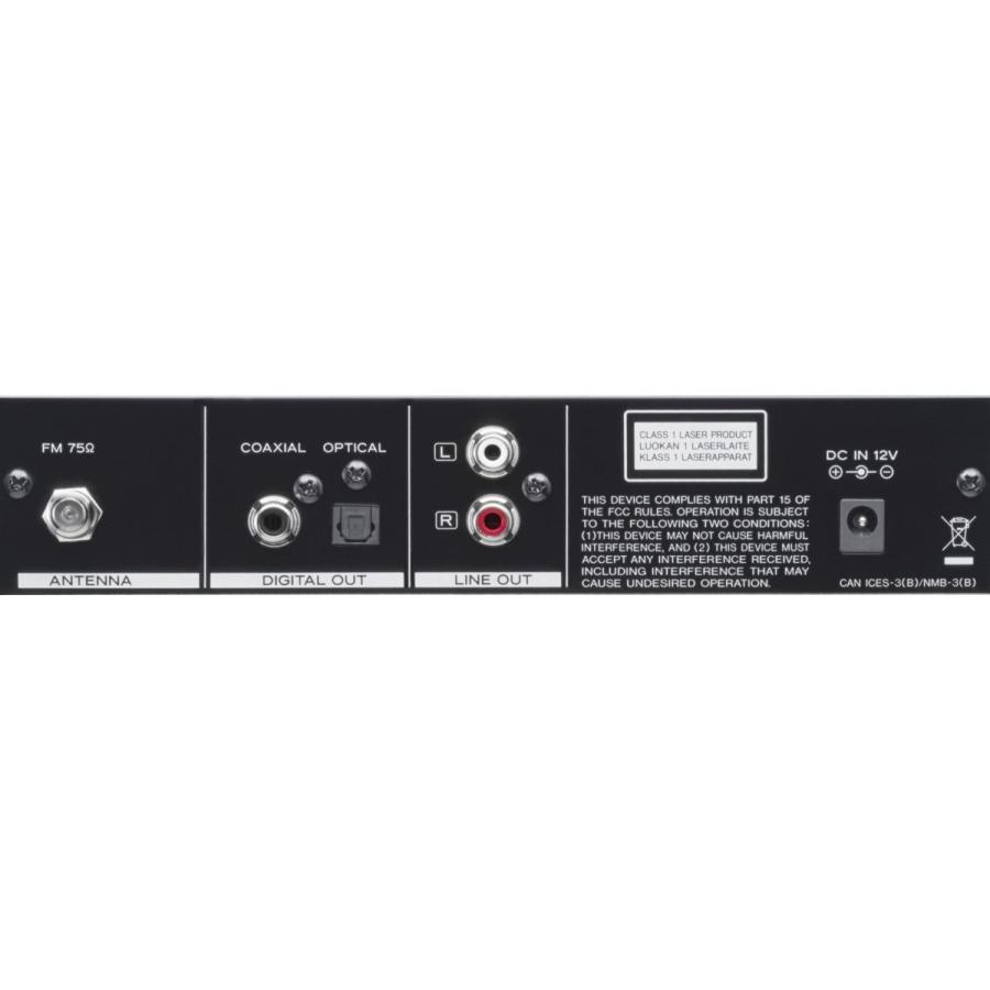 TEAC PD-301-X/B CDプレーヤー/FMチューナー ワイドFM USBメモリ
