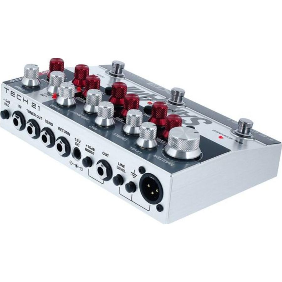 【週末価格】TECH 21 SANSAMP XB D TECH21 SansAmp XB DRIVER ベース用 プリアンプ / DI : さくら山楽器