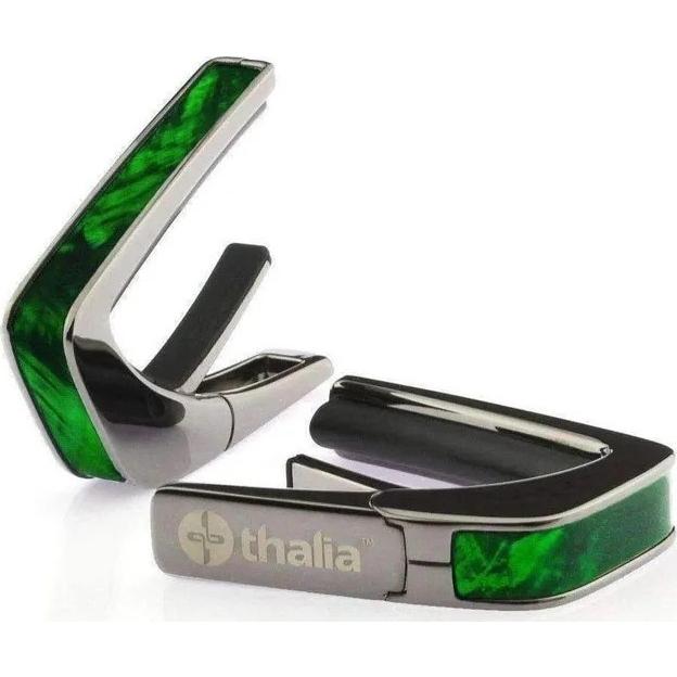 Thalia Capos Green Angel Wing/Black Chrome タリア カポ Exotic Shellシリーズの画像