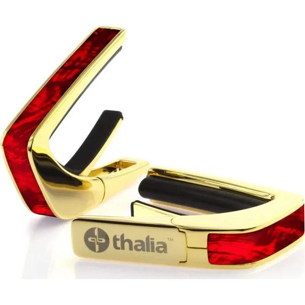 Thalia Capos Red Angel Wing/24K Gold タリア カポ Exotic Shellシリーズ ギター用 カポタストの画像