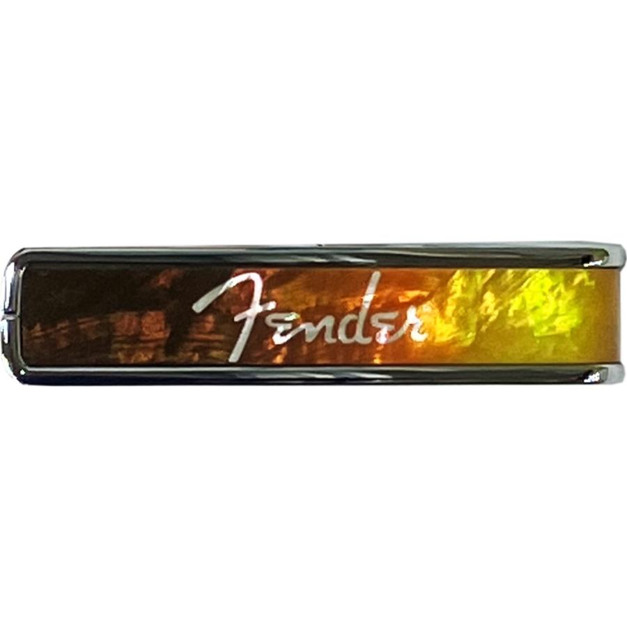Thalia Capos SUNBURST with White Spaghetti Logo/Chrome タリア カポ Fender ロゴ入り ギター用 カポタスト_2