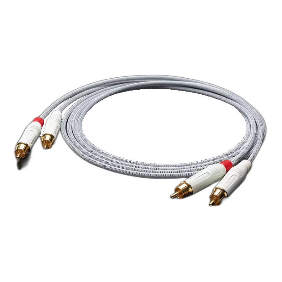 TOP WING White Signal RCAケーブル TOP WING White Signal RCA 1.5m (ペア) FLUX使用 ラインケーブル