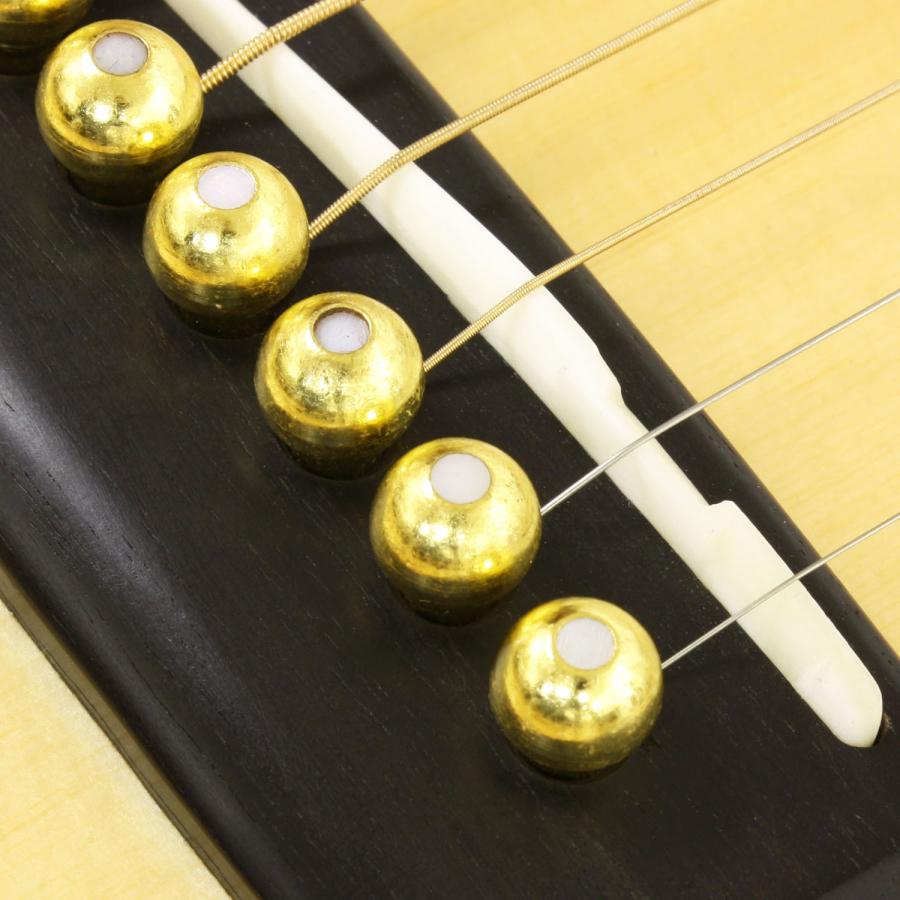 D'Andrea TONE PINS TP4T Pearl Dot ソリッドブラス製ブリッジピン(6本セット) |  | 02