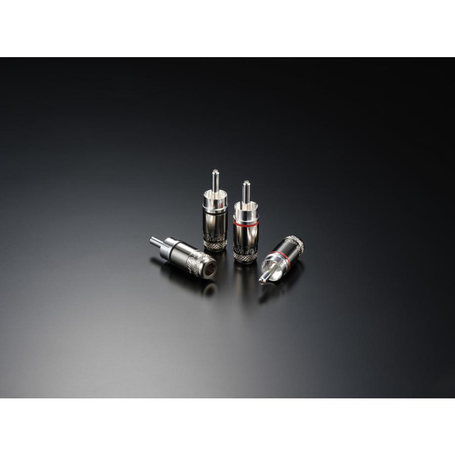 TOP WING Root RCA Plug (2ペア入り) 銀メッキ 中空コンタクト採用 RCAプラグ TW-RRP-2PI/メール便発送・代金引換不可 |  | 01