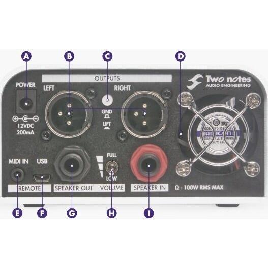 TWO NOTES Torpedo Captor X [16Ω] ロードボックス/バーチャル