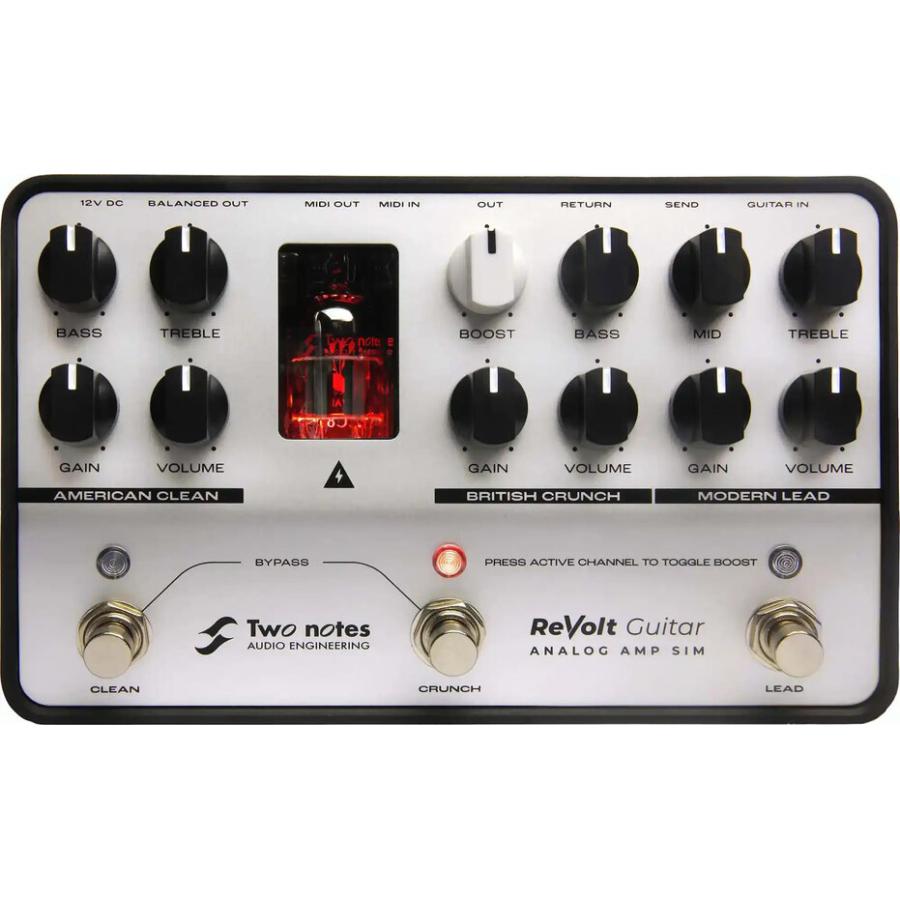 Two Notes ReVolt Guitar アナログアンプシミュレーター TWO NOTES ReVolt Guitar ギター・アナログ・アンプ