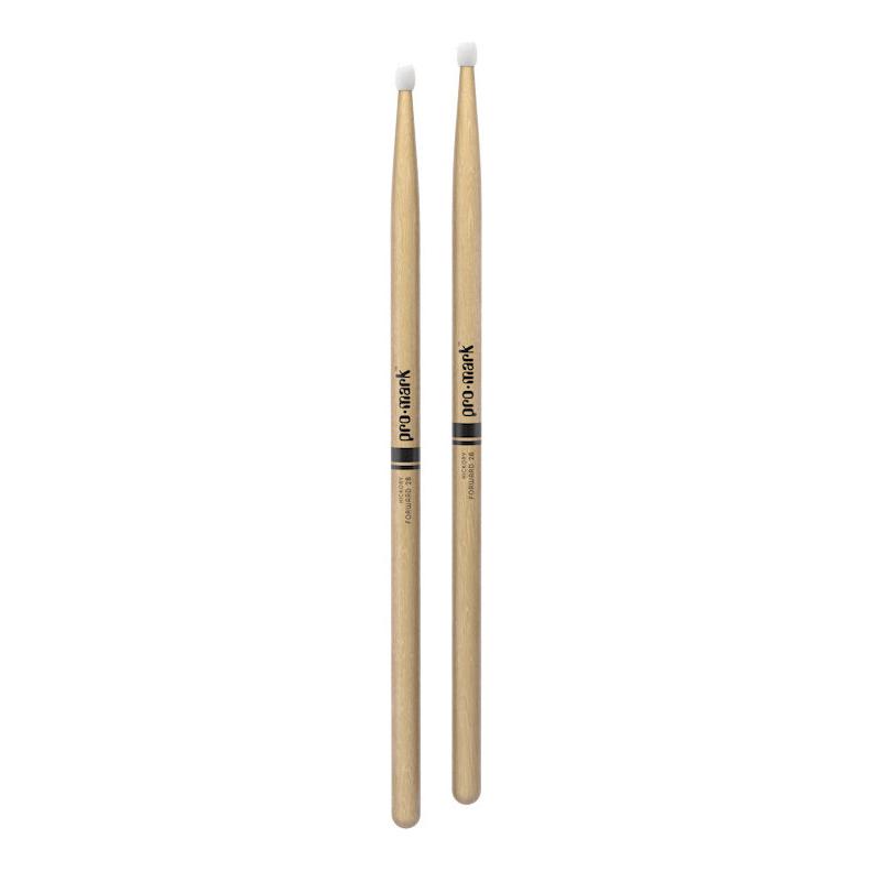 [6ペア]ProMark TX2BN ヒッコリー ナイロンチップ ドラムスティック プロマークの画像